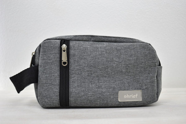 Gray Wrist Bag